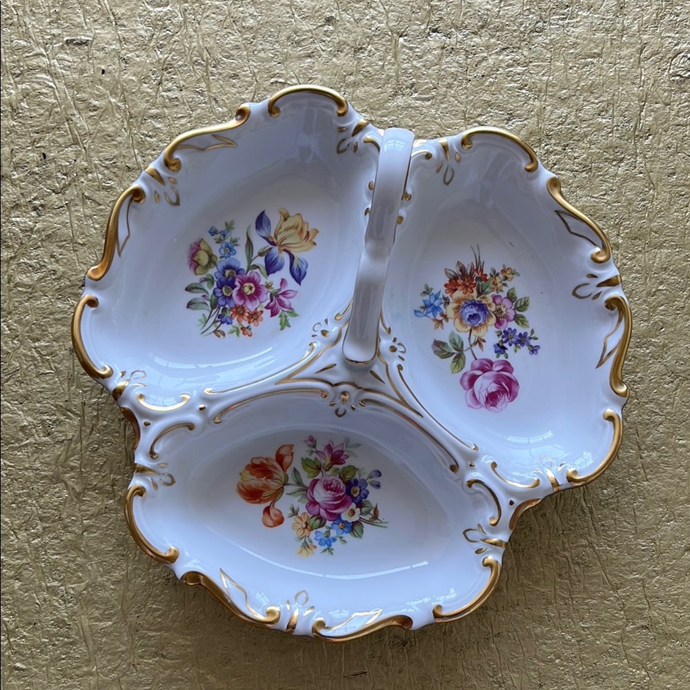 Vintage German Porcelain Serving Dish